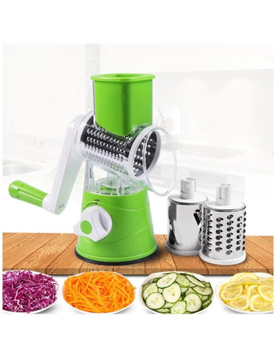 Tabletop Drum Grater | Manual Vegetable Cutter Slicer & Grater