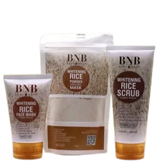 Bnb Rice Extract Bright & Glow Kit